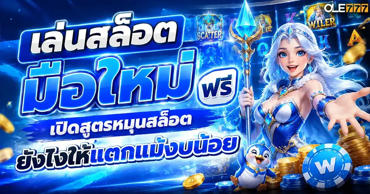 เล่นสล็อต มือใหม่ ฟรี