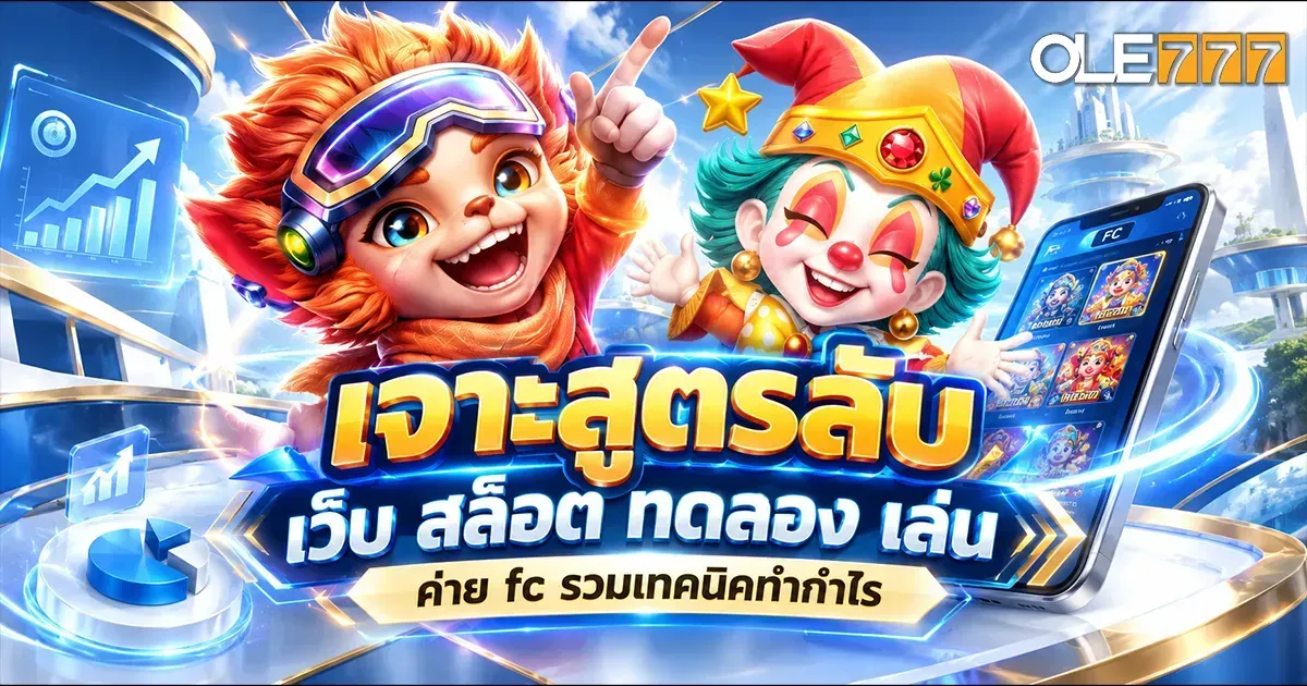 เว็บ สล็อต ทดลอง เล่น ค่าย fc